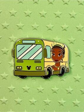 Walt Disney World 2026 Wave A Tiana Bus Pin